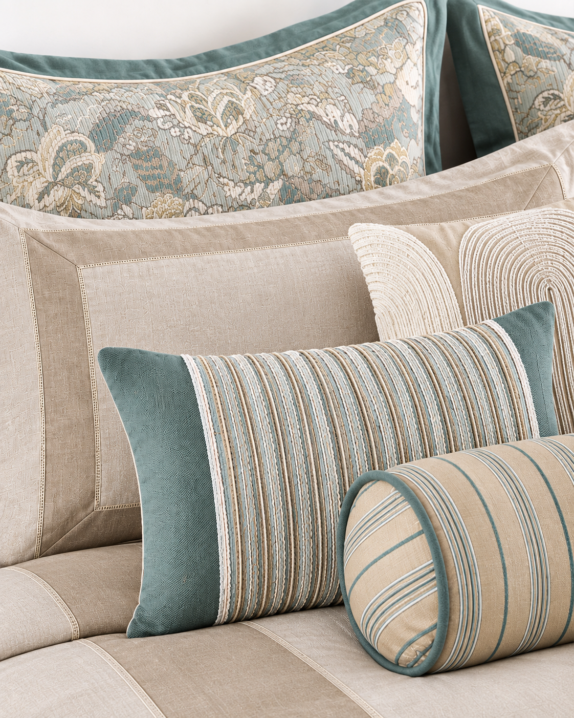 Anna Simona 8 Piece Duvet Set