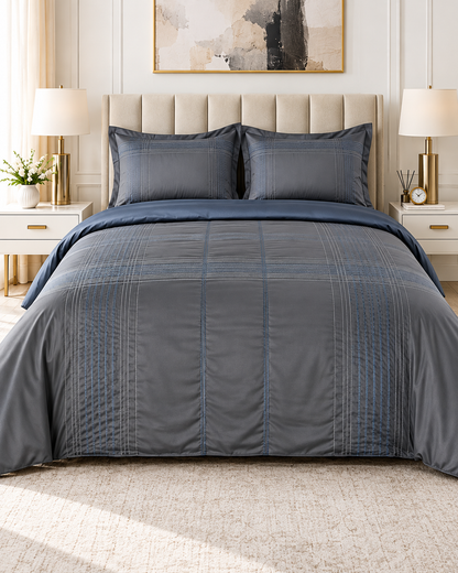 Anna Simona 4 Piece Duvet Set