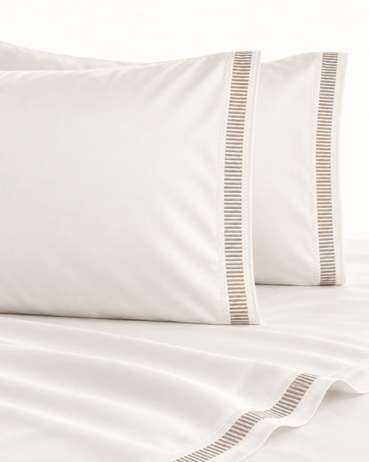 Anna Simona 3 Piece Flat Sheet Set