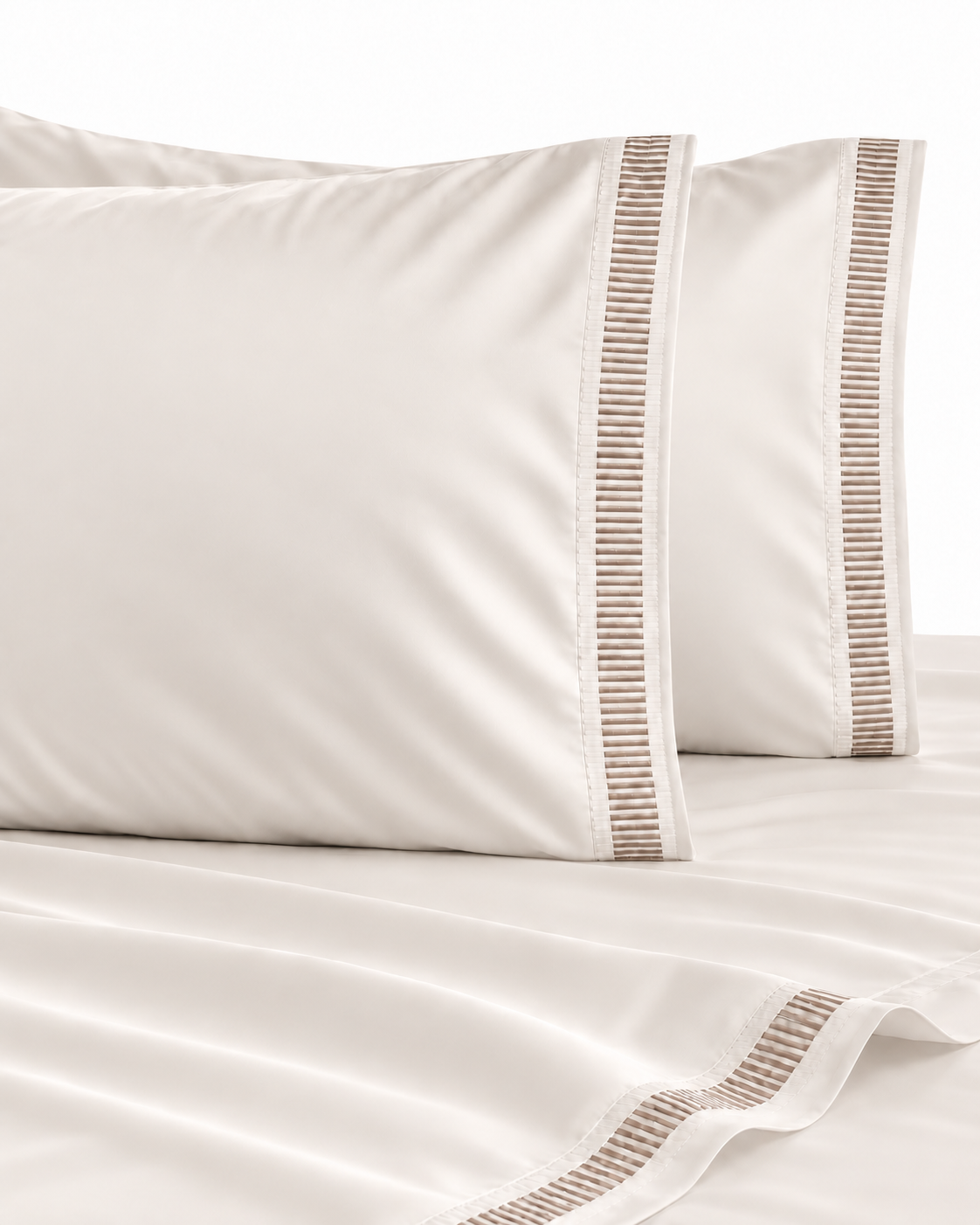 Anna Simona 3 Piece Flat Sheet Set