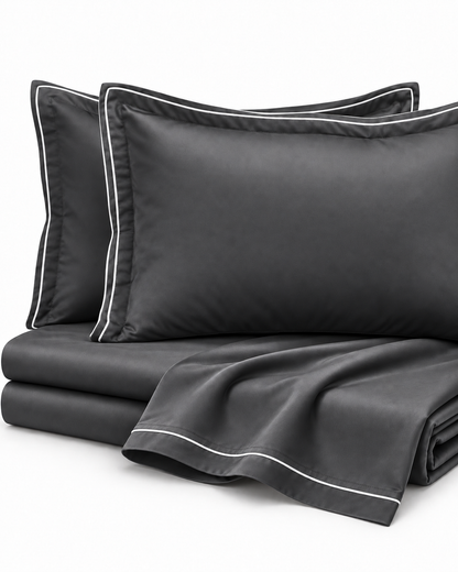 Anna Simona 3 Piece Flat Sheet Set