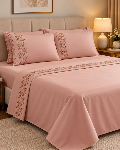 Anna Simona 3 Piece Flat Sheet Set