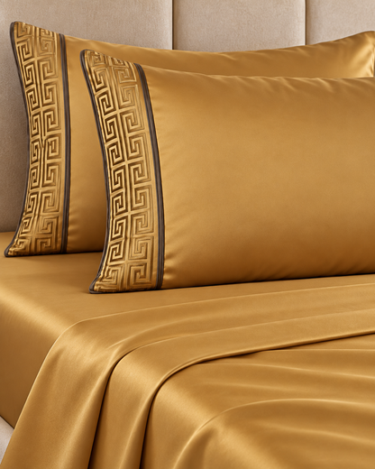 Anna Simona 3 Piece Flat Sheet Set