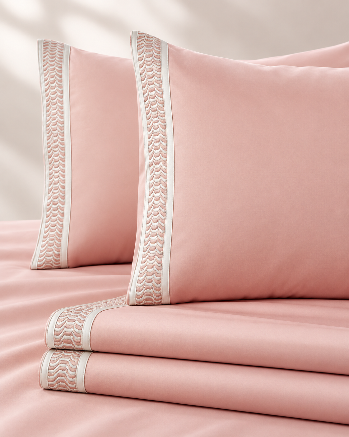 Anna Simona 3 Piece Flat Sheet Set