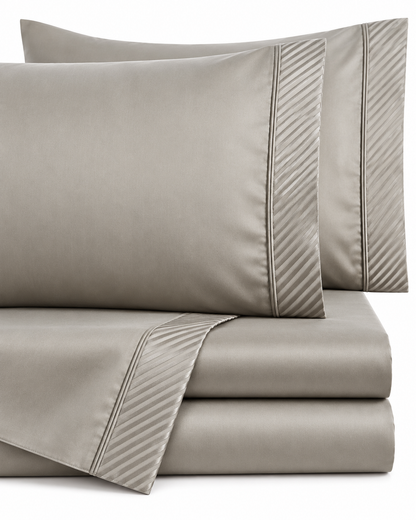 Anna Simona 3 Piece Flat Sheet Set